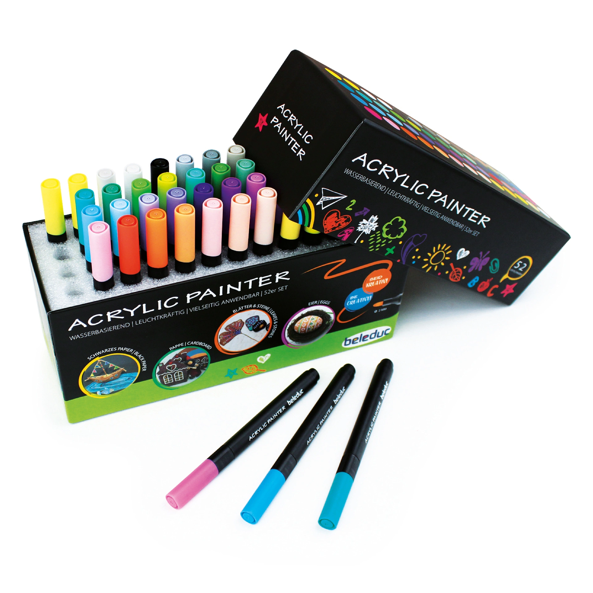 Acrylstifte, 52er-Set
