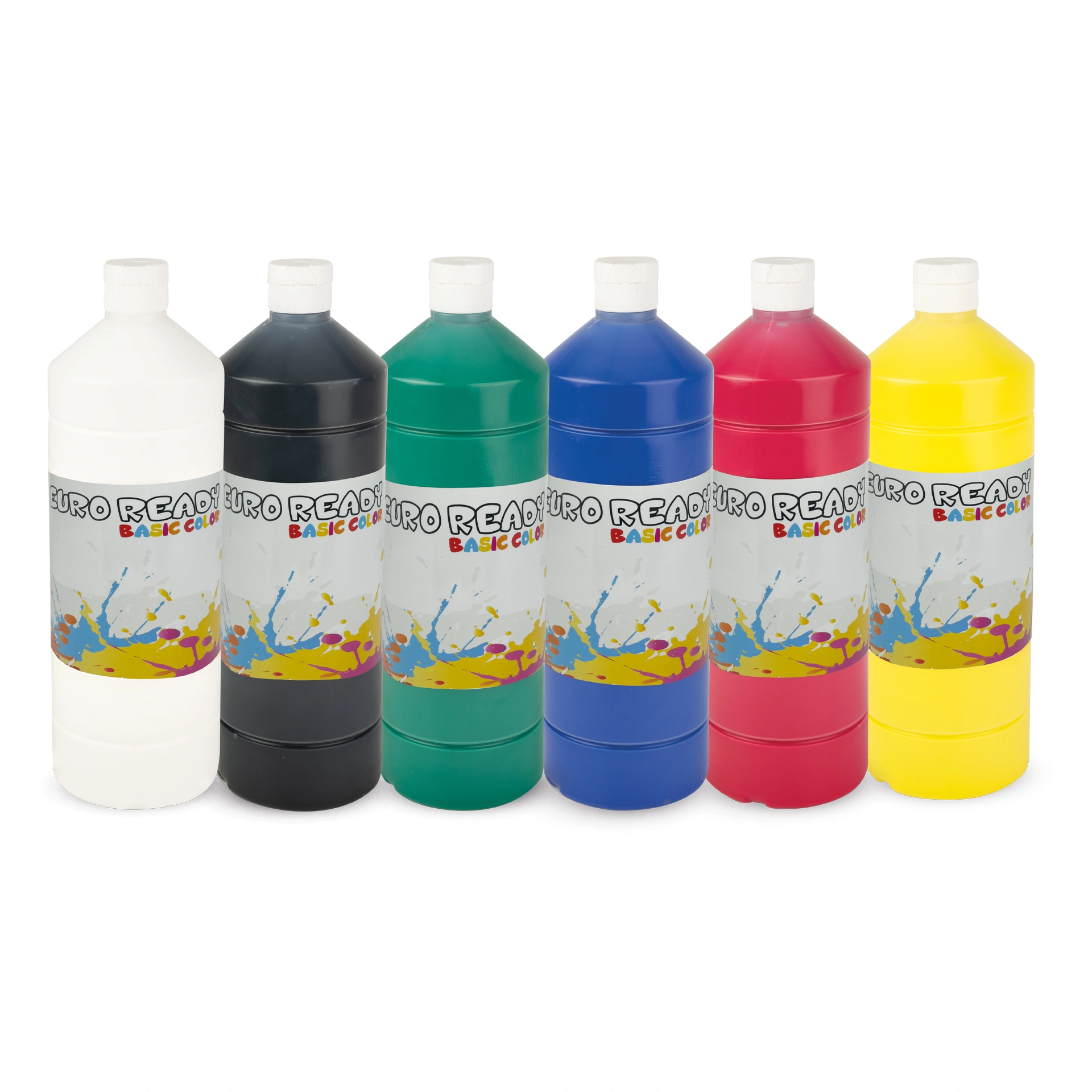 Basic-Color Grundfarben-Set mit 6 Farben à 1000 ml
