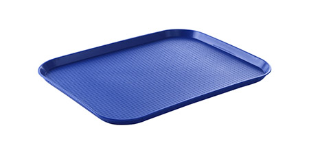Tablett blau, 34,5x26,5cm, Polypropylen