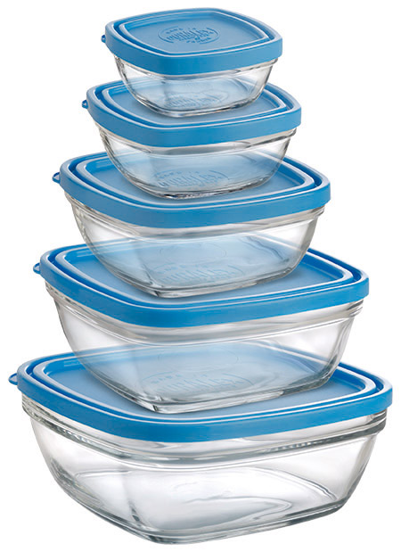 Stapelschale Lys Carré 9x9cm, 16cl, quadratisch Hartglas