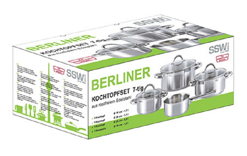 Topfset BERLINER 4-teilig
