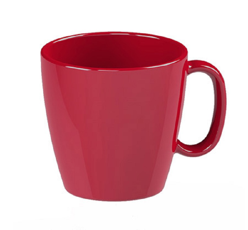 Tasse 23 cl,  rot, Ø8,1 cm, H 7,9cm