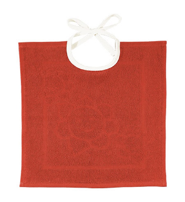 Lätzchen Sonne, Frottee rot
