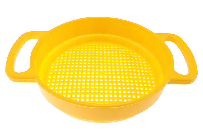 Gowi Sandsieb, Ø 18,5 cm, gelb