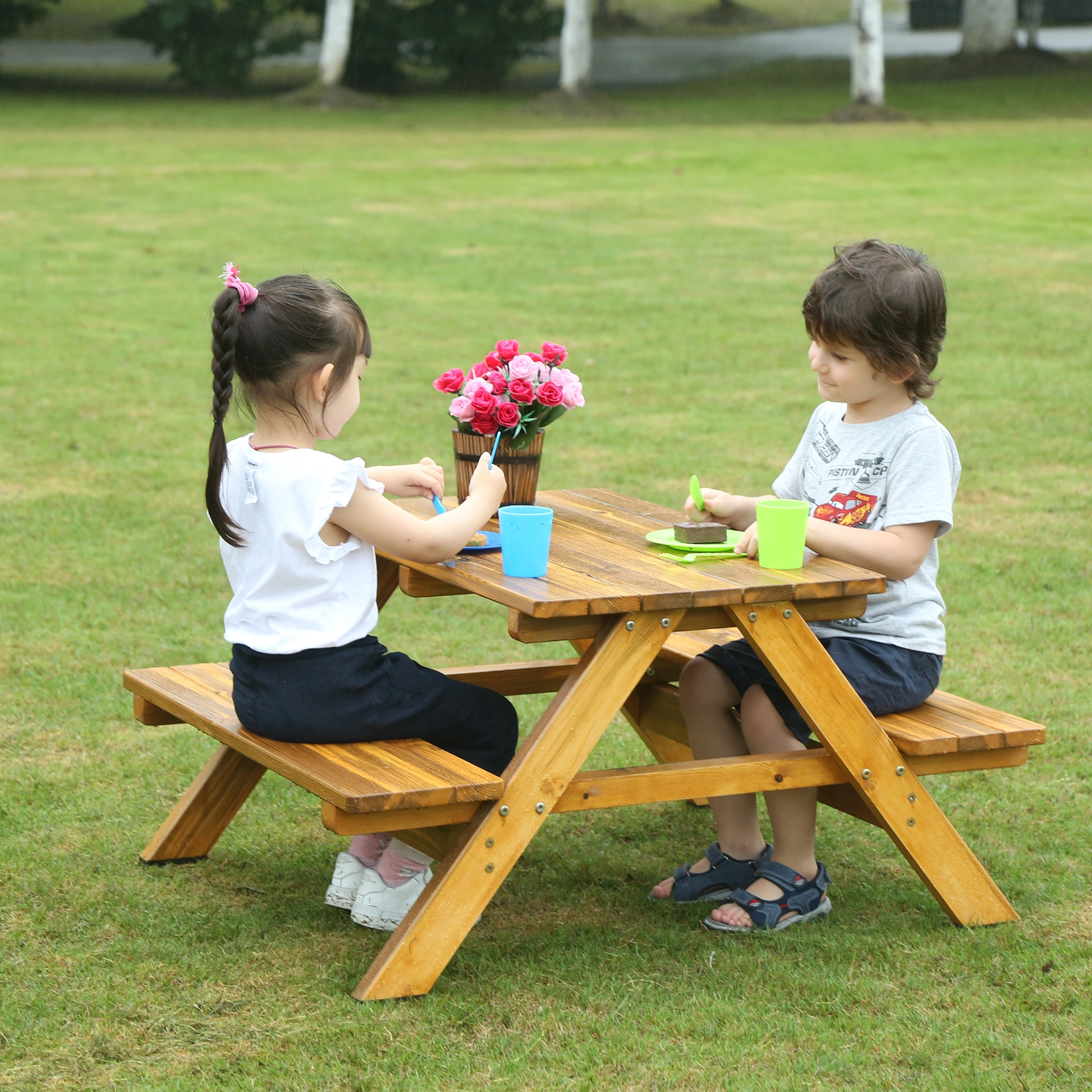 Outdoor Kindersitzgruppe