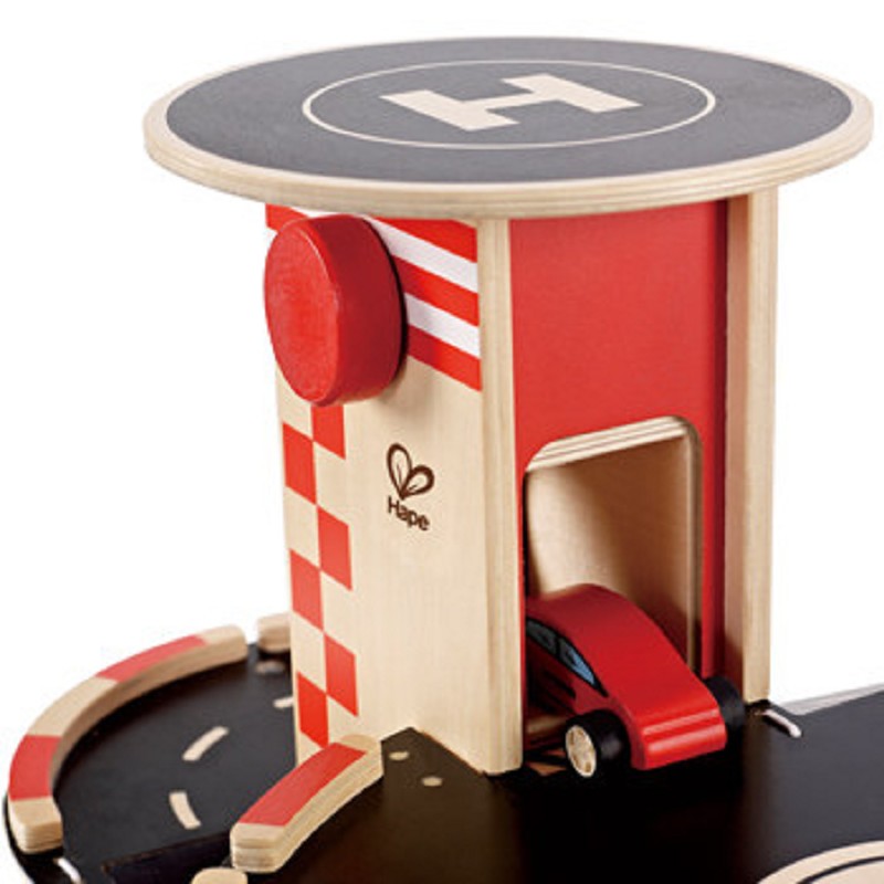 Parkgarage aus Holz