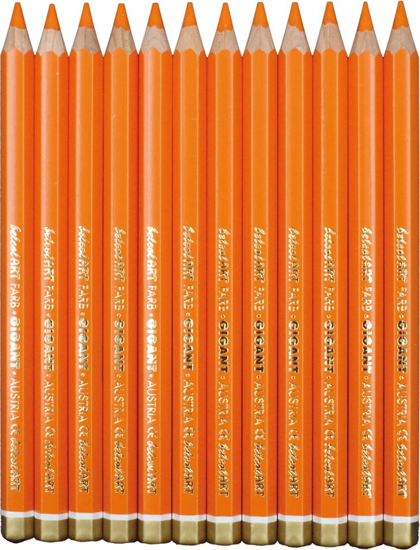 belcolART Farb Gigant 12 Stifte orange